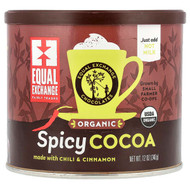 <img alt="Equal Exchange, Organic, Spicy Cocoa with Chili & Cinnamon, 12 oz (340 g)" title="Equal Exchange, Organic, Spicy Cocoa with Chili & Cinnamon, 12 oz (340 g),745998902133"