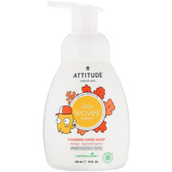 3 PACK of ATTITUDE, Little Leaves Science, Foaming Hand Soap, Mango, 10 fl oz (295 ml)