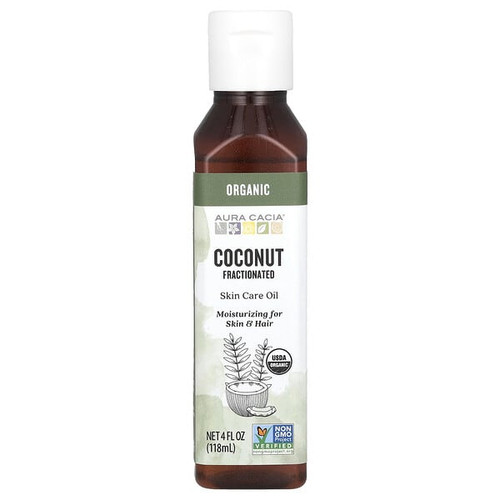 <img alt="Aura Cacia, Organic Skin Care Oil, Coconut, Fractionated, 4 fl oz (118 ml)" title="Aura Cacia, Organic Skin Care Oil, Coconut, Fractionated, 4 fl oz (118 ml),051381903848"
