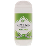 3 PACK of Crystal Body Deodorant, Mineral Enriched Deodorant, Invisible Solid, Freshly Minted, 2.5 oz (70 g)