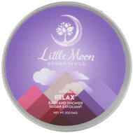 3 PACK of Little Moon Essentials, Relax, Floral Bath and Shower Sugar Exfoliant, 2 oz (56 g)