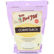Bobs Red Mill, Cornstarch, Gluten Free, 18 oz (510 g)