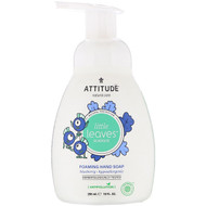 3 PACK of ATTITUDE, Little Leaves Science, Foaming Hand Soap, Blueberry, 10 fl oz (295 ml)
