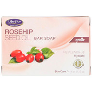 3 PACK of Life-flo, Rosehip Seed Oil Bar Soap, 4.3 oz (122 g)