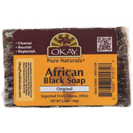 3 PACK of Okay, African Black Soap, Original, 5.5 oz (156 g)