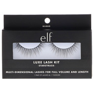 3 PACK of E.L.F., Luxe Lash Kit, Starstruck, 1 Pair of Lashes & 1 Tweezer