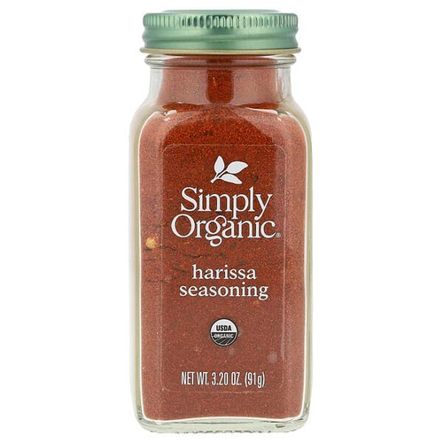 <img alt="Simply Organic, Harissa Seasoning, 3.2 oz (91 g)" title="Simply Organic, Harissa Seasoning, 3.2 oz (91 g),089836195869"