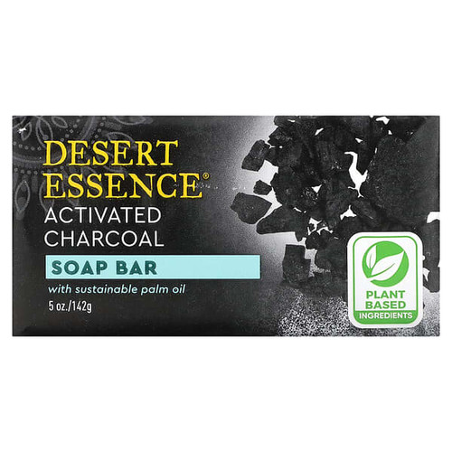 <img alt="Desert Essence, Soap Bar, Activated Charcoal, 5 oz (142 g)" title="Desert Essence, Soap Bar, Activated Charcoal, 5 oz (142 g),718334312149"
