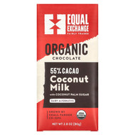 <img alt="Equal Exchange, Organic Coconut Milk Chocolate, With Coconut Palm Sugar, 55% Cacao, 2.8 oz (80 g)" title="Equal Exchange, Organic Coconut Milk Chocolate, With Coconut Palm Sugar, 55% Cacao, 2.8 oz (80 g),745998990703"