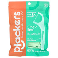 <img alt="Plackers, Micro Line, Floss Picks, Fresh Mint, 90 Count" title="Plackers, Micro Line, Floss Picks, Fresh Mint, 90 Count,651080196000"