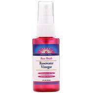 3 PACK of Heritage Store, Rosewater Vinegar, Rose Petals, 2 fl oz (59 ml)