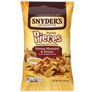 3 PACK of Snyders, Pretzel Pieces, Honey Mustard & Onion, 8 oz (226.8 g)