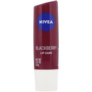 3 PACK of Nivea, Lip Care, Blackberry, 0.17 oz (4.8 g)