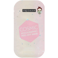 3 PACK of Freeman Beauty, Cosmic Holographic Peel-Off Mask, Luminizing Rose Quartz, 0.33 fl oz (10 ml)