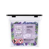 Love Home & Planet Laundry Liquid Packets Lavender & Argan Oil -- 30 Packets