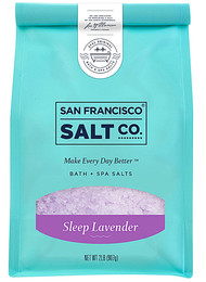 San Francisco Salt Company Bath & Spa Salt Sleep Lavender -- 32 oz