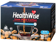 HealthWise Low Acid 100% Colombian Swiss Water Decaf Kcups -- 12 K-Cups