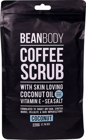 Bean Body Coffee Scrub Coconut -- 7.76 oz