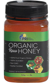 PRI BeePower Organic Raw Honey from Australia -- 1.1 lbs