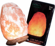Aloha Bay Crystal Salt Lamp 4 Inch USB Pink -- 1 Lamp
