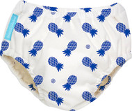 Charlie Banana Reusable Swim Diaper Medium - Blue Pineapple -- 1 Piece