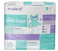 MADE OF Disposable Baby Diapers - Size 5 -- 24 Diapers