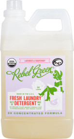 Rebel Green Fresh Laundry Detergent Lavender & Grapefruit -- 64 fl oz