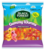 Black Forest Gummy Worms -- 5 lbs