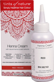 Tints of Nature Henna Cream Hair Color Red -- 2.46 fl oz