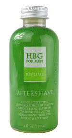 Honeybee Gardens Herbal Aftershave Key Lime -- 4 fl oz