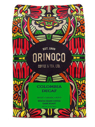 Orinoco Coffee & Tea Whole Bean Coffee Dark Roast Colombia Decaf -- 12 oz