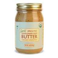 Gopals Sprouted Sunflower Seed Butter, Creamy Unsalted -- 16 oz