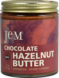 Jem Raw Organic Sprouted Hazelnut Butter Chocolate -- 6 oz