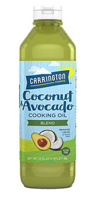 Carrington Farms Coconut & Avocado Cooking Oil Blend -- 16 fl oz