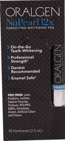 Oralgen NuPearl Pro Advanced Teeth Whitening Pen -- 18 Applications