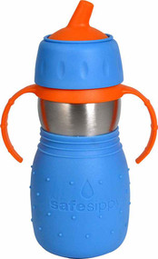 New Wave Enviro Safe Sippy Blue -- 11 oz