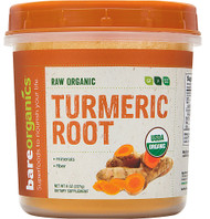 BareOrganics Turmeric Root Powder Raw -- 8 oz
