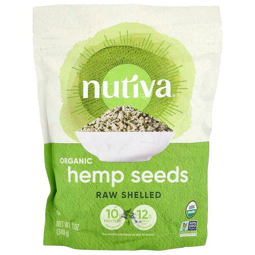 <img alt="Nutiva, Organic Hemp Seeds, Raw Shelled, 12 oz (340 g)" title="Nutiva, Organic Hemp Seeds, Raw Shelled, 12 oz (340 g),692752000317"