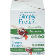 SimplyProtein Crunchy Bites Barbecue -- 6 Bags