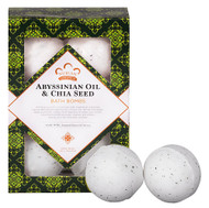 Nubian Heritage, Abyssinian Oil & Chia Seed, Bath Bombs, 6 Bath Bombs, 1.6 oz (45 g) Each,Nubian Heritage, Abyssinian Oil & Chia Seed, Bath Bombs, 6 Bath Bombs, 1.6 oz (45 g) Each