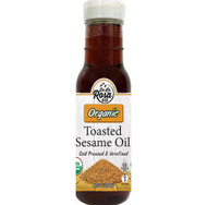 De La Rosa Organic Toasted Sesame Oil -- 8 fl oz