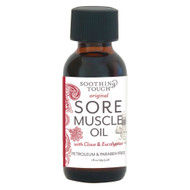 Soothing Touch Sore Muscle Oil with Clove & Eucalyptus -- 1 fl oz