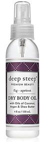 Deep Steep Dry Body Oil - Fig Apricot -- 4 fl oz