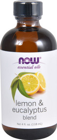 NOW Foods Essential Oils Lemon & Eucalyptus Oil Blend -- 4 fl oz