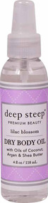 Deep Steep Dry Body Oil Lilac Blossom -- 4 fl oz