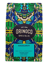 3 PACK of Orinoco Coffee & Tea Ground Coffee Light Roast Hazelnut -- 12 oz