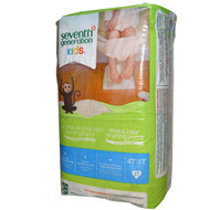 3 PACK of Seventh Generation Baby Free and Clear Training Pants 4T-5T -- 17 Training Pants