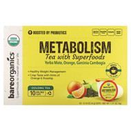 <img alt="BareOrganics, Metabolism, Tea with Superfoods, Oolong Tea, 10 Cups, 0.14 oz (4 g) Each" title="BareOrganics, Metabolism, Tea with Superfoods, Oolong Tea, 10 Cups, 0.14 oz (4 g) Each,818423029597"