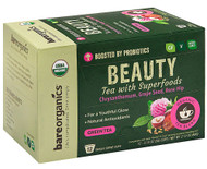 3 PACK of BareOrganics Functional Single Serve Tea Beauty -- 12 Single-Serve Cups
