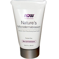3 PACK of NOW Foods Solutions Nature's Microdermabrasion -- 2 fl oz